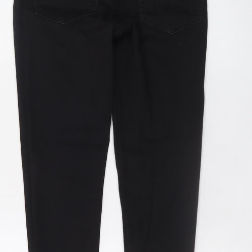 Esmara Women’s Black Super Skinny Jeans Size 12 Mid Rise Ankle Zip