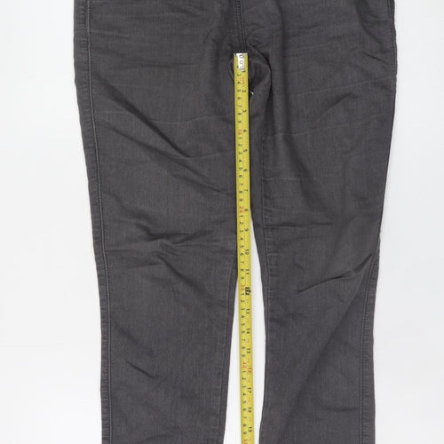 Tu Women’s Grey Jegging Jeans Size 12 Slim Fit Stretch Comfort