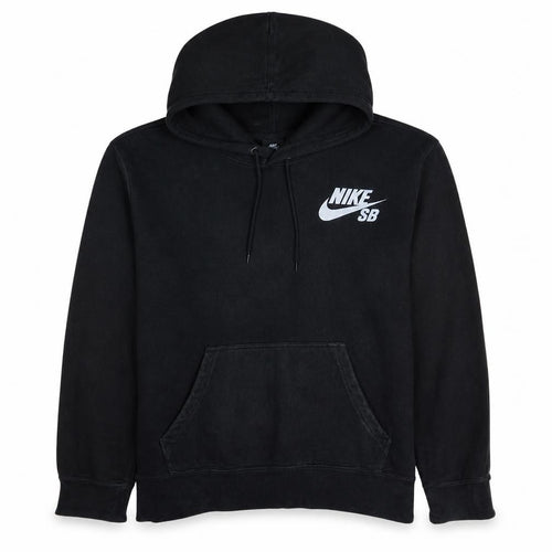 Nike SB Men's Black Pullover Hoodie Size S Fleece Skate Sweatshirt
