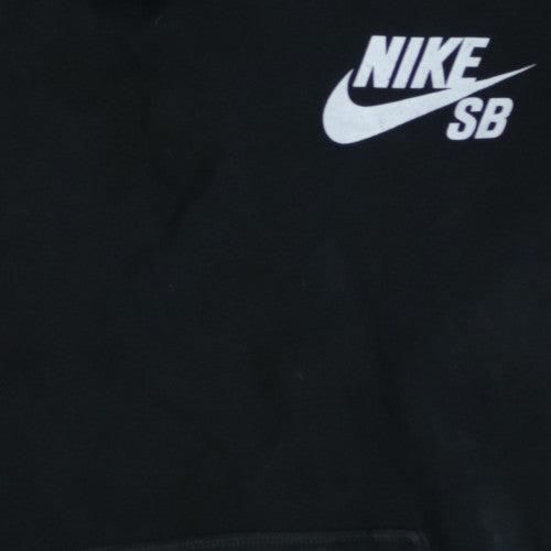 Nike SB Men's Black Pullover Hoodie Size S Fleece Skate Sweatshirt