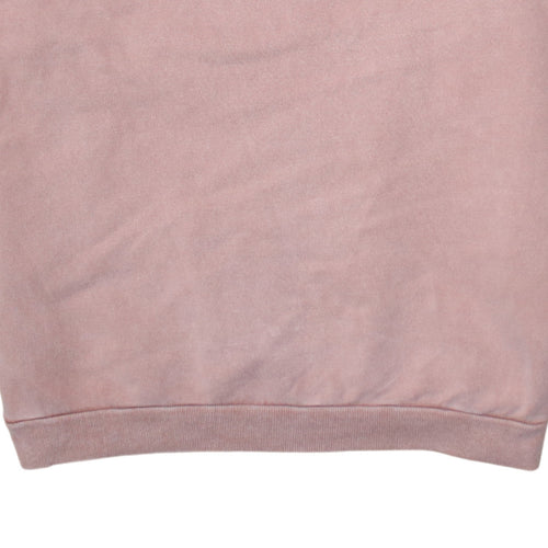 Levi's Women's Pink Crew Neck Pullover Sweatshirt Size S