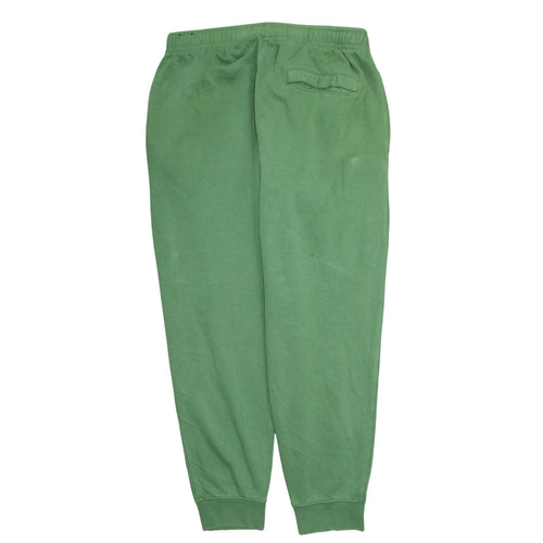 Nike Men’s Green Jogger Sweatpants L Regular Fit Cotton Fleece