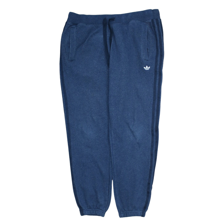 Adidas Men's Blue Jogger Sweatpants L Regular Fit Activewear Pants
