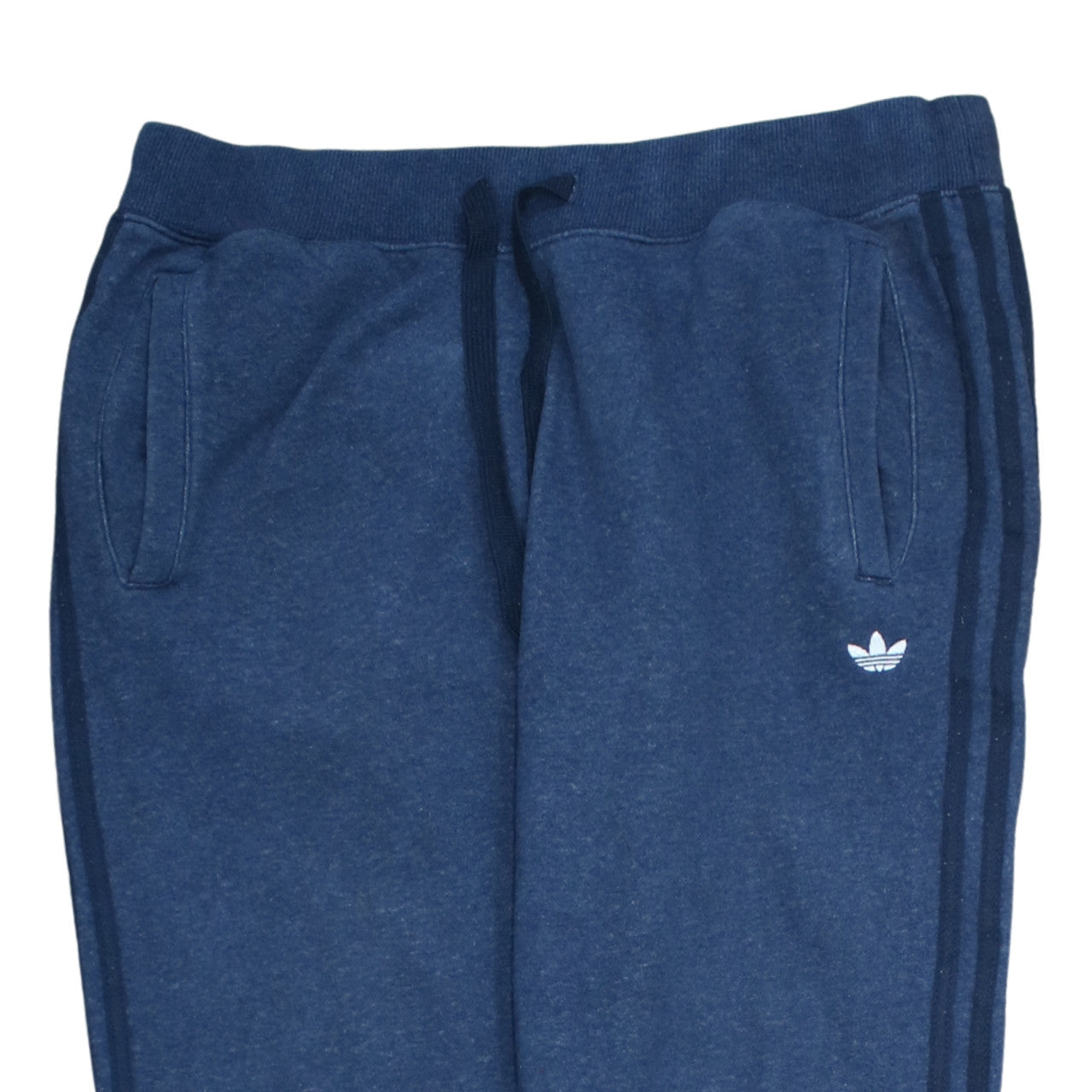 Adidas Men's Blue Jogger Sweatpants L Regular Fit Activewear Pants