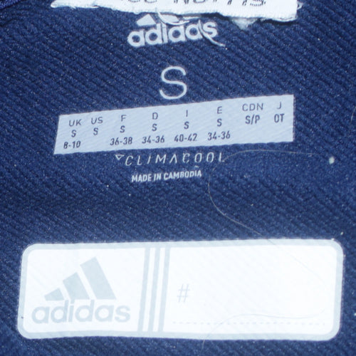 Adidas Women's Navy Great Britain Hockey Hoodie Size S Pullover Climalite