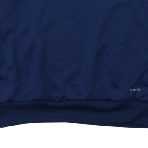 Adidas Women's Navy Great Britain Hockey Hoodie Size S Pullover Climalite