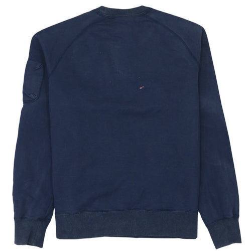 Nike Men's Blue Crew Neck Pullover Sweatshirt Size L