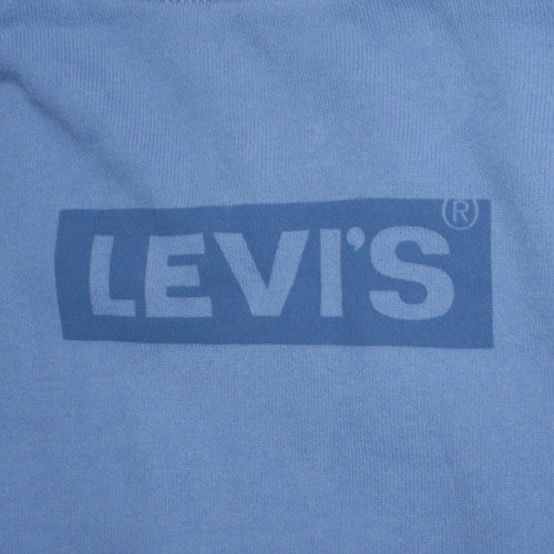 Levi's Women's Blue Small Crew Neck Pullover Sweatshirt