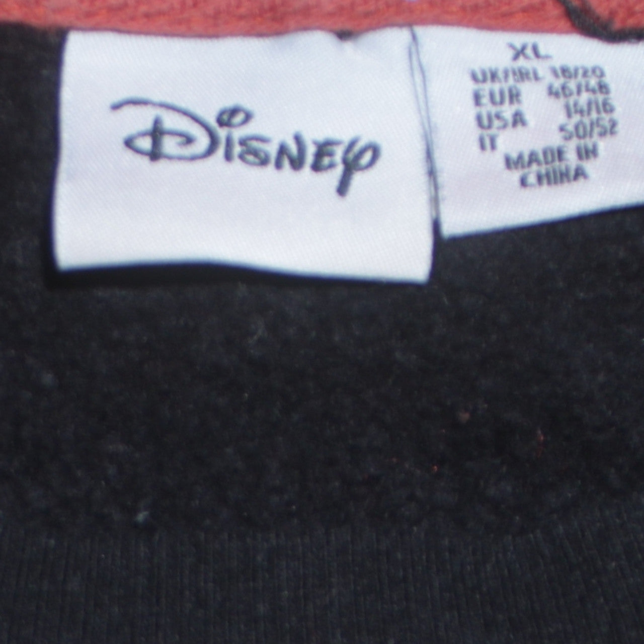 Disney Women Black XL Sweatshirt Pluto Mickey Donald Goofy Graphic Pullover