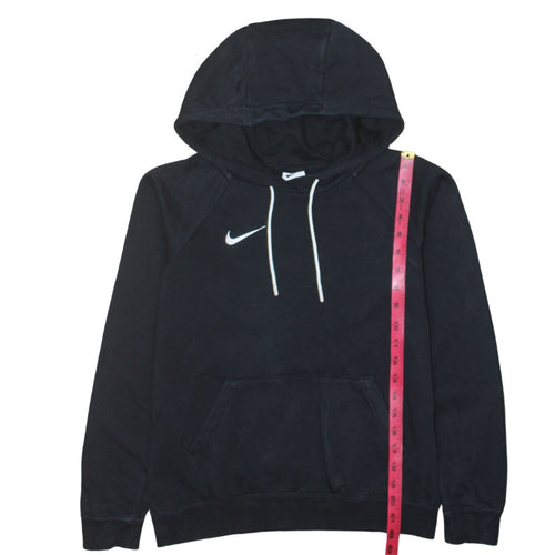 Nike Men's Black XS Pullover Hoodie with Logo Drawstring Style