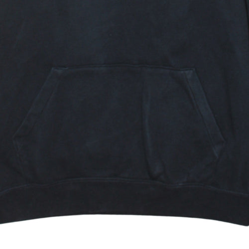 Nike Men's Black XS Pullover Hoodie with Logo Drawstring Style