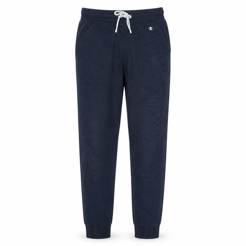 Champion Men's Blue Jogger Sweatpants Small Fleece Activewear