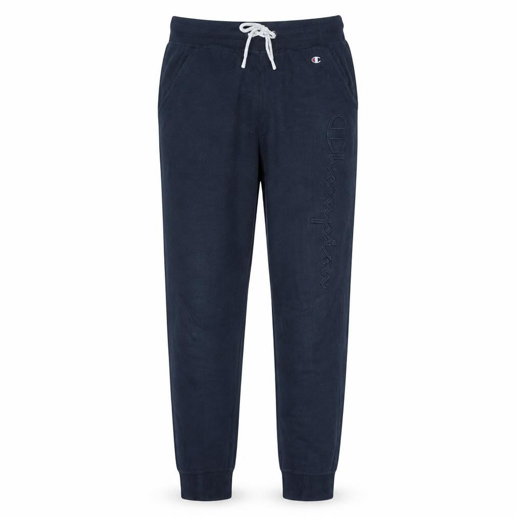 Champion Men's Blue Jogger Sweatpants Small Fleece Activewear