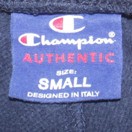 Champion Men's Blue Jogger Sweatpants Small Fleece Activewear