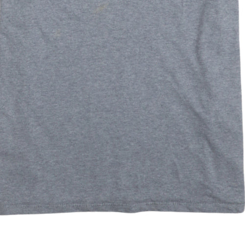 Levi's Men's Grey Short Sleeve Crew Neck Logo T-Shirt XL