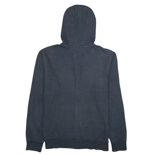 Puma Men's Grey Full Zip Hoodie S Sports Fleece Sweatshirt