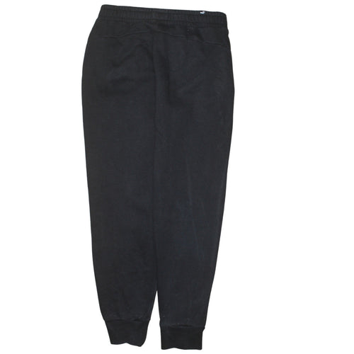 Puma Men's Black Jogger Sweatpants M Regular Fit Elastic Waist