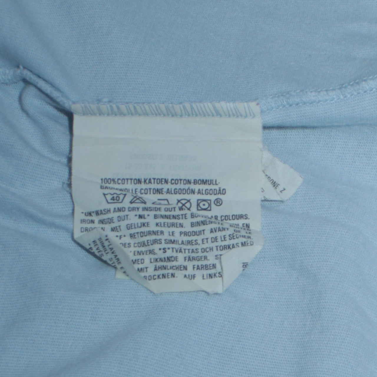 Levi's Men's Blue Graphic Logo T-Shirt Medium Cotton Casual