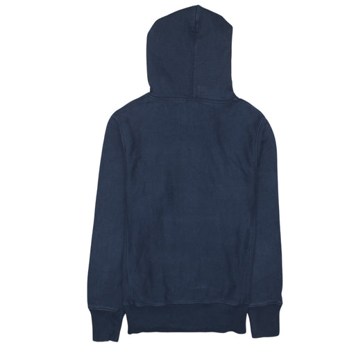 Champion Men's Blue Small Reverse Weave Pullover Hoodie