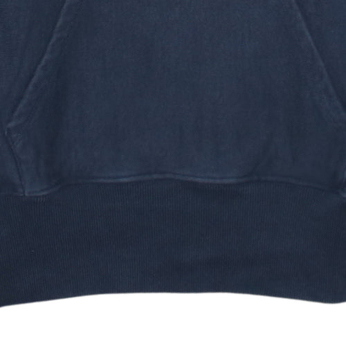 Champion Men's Blue Small Reverse Weave Pullover Hoodie