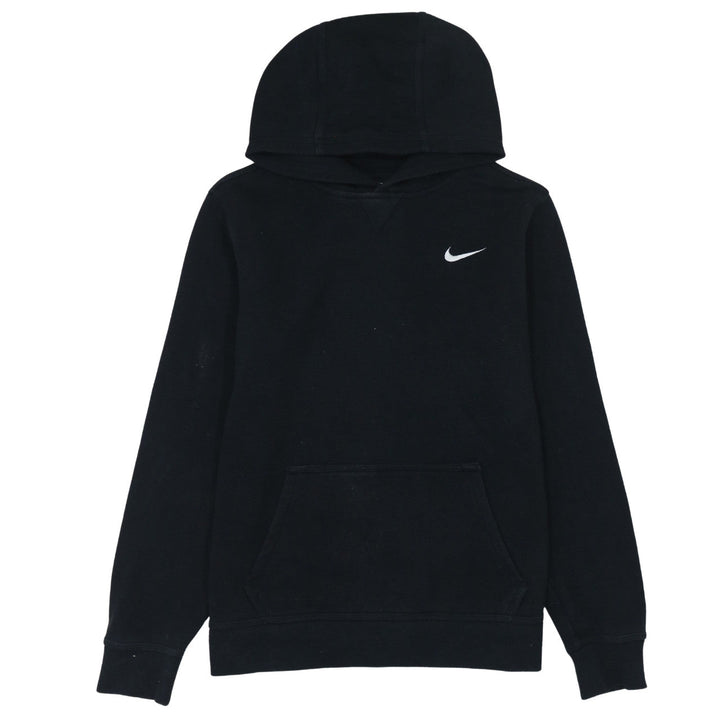 Nike Boys Black Pullover Hoodie XL 13-15 Years Fleece Hooded Sweatshirt