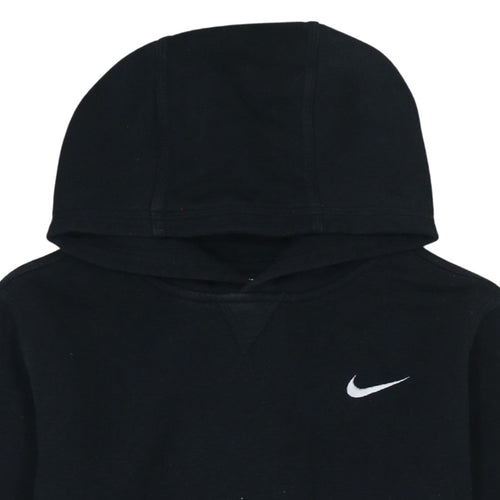 Nike Boys Black Pullover Hoodie XL 13-15 Years Fleece Hooded Sweatshirt