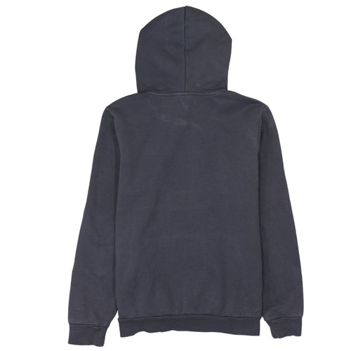 Puma Men's Black Pullover Hoodie Size M Logo Fleece Sweatshirt