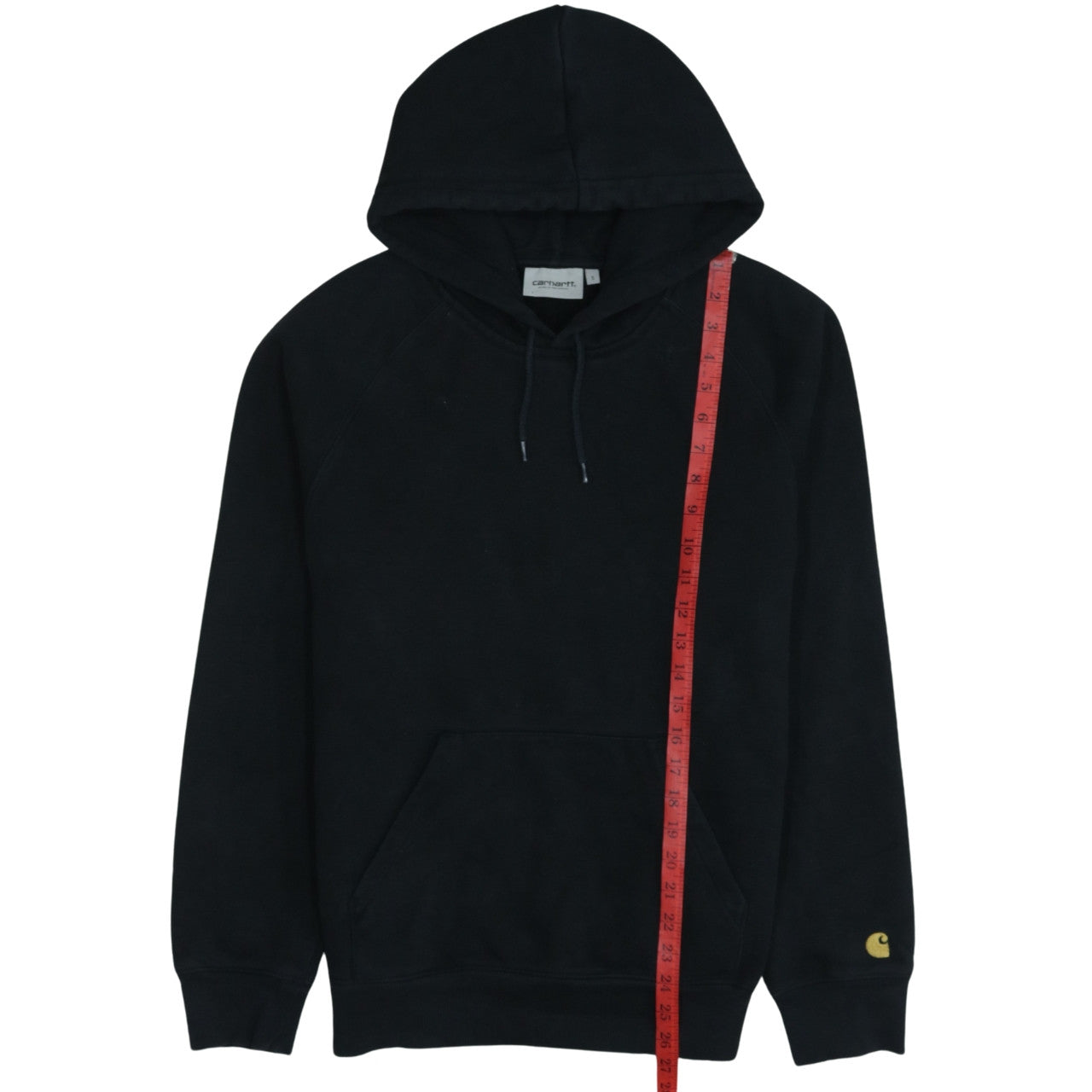 Carhartt Men’s Black Pullover Hoodie Small Regular Fit