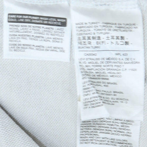 Levi's Men's White Graphic Pullover Hoodie Size S Regular Fit