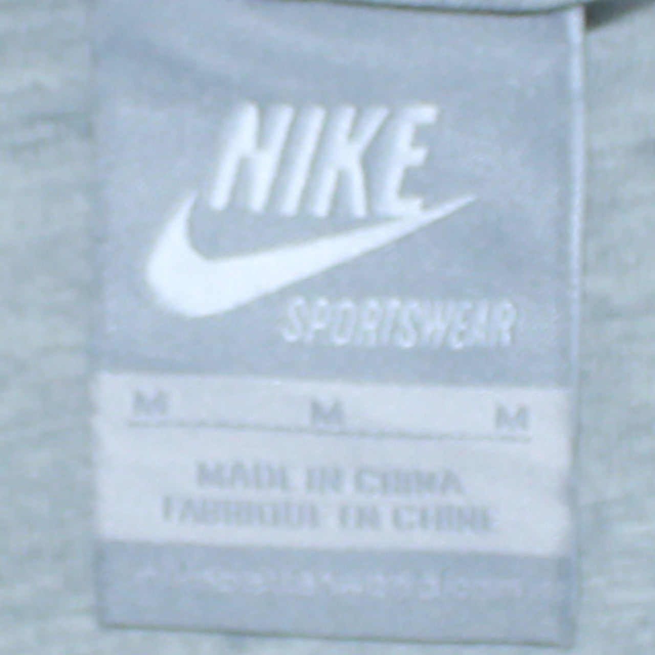Nike Men's Blue Full Zip Hoodie M Classic Sports Fleece