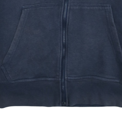 Nike Men's Blue Full Zip Hoodie M Classic Sports Fleece