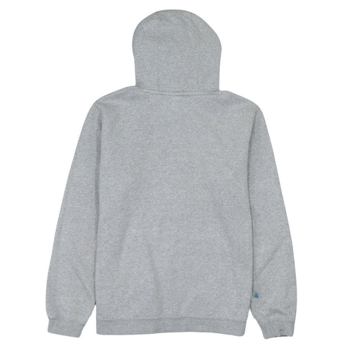 Nike Men's Grey Pullover Hoodie L Sports Logo Fleece