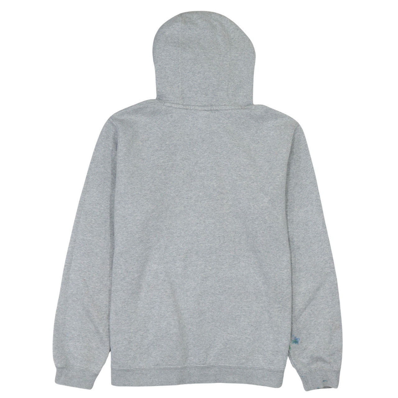 Nike Men's Grey Pullover Hoodie L Sports Logo Fleece