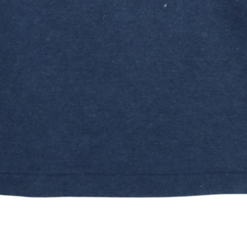 Nike Men Blue Crew Neck FFF Embroidered Pullover Sweatshirt M