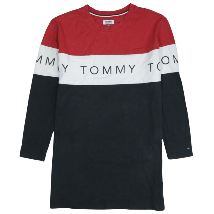 Tommy Jeans Men's Multicoloured XS Pullover Cotton Sweatshirt