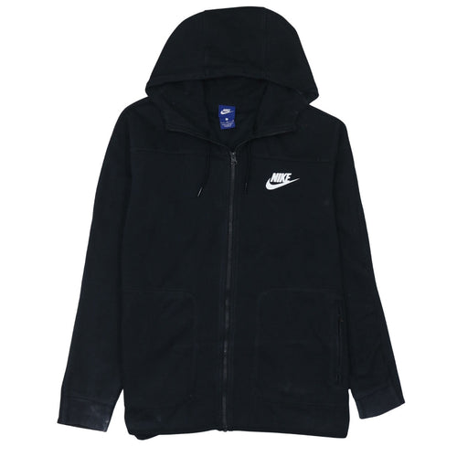 Nike Men's Black Full Zip Hoodie Size L Sportswear