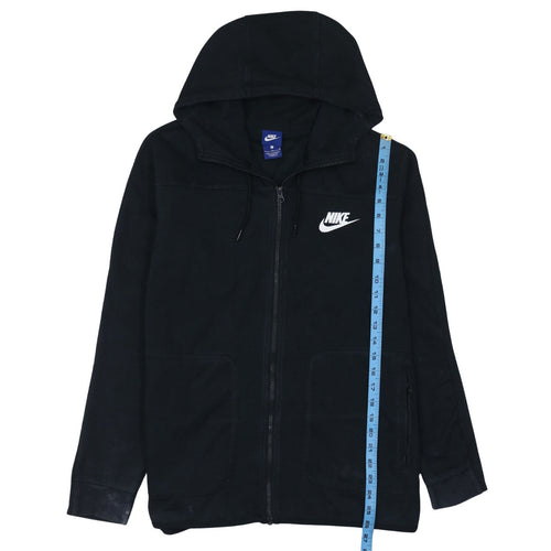 Nike Men's Black Full Zip Hoodie Size L Sportswear