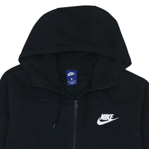 Nike Men's Black Full Zip Hoodie Size L Sportswear
