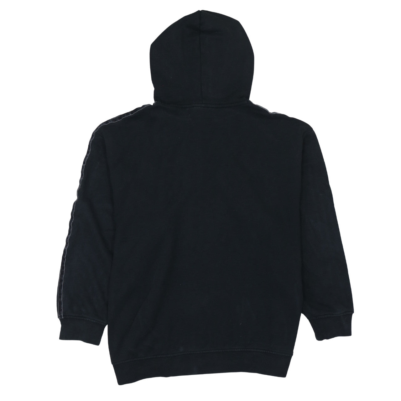 Adidas Women Black Pullover Hoodie Size 10 Cotton Blend Lined