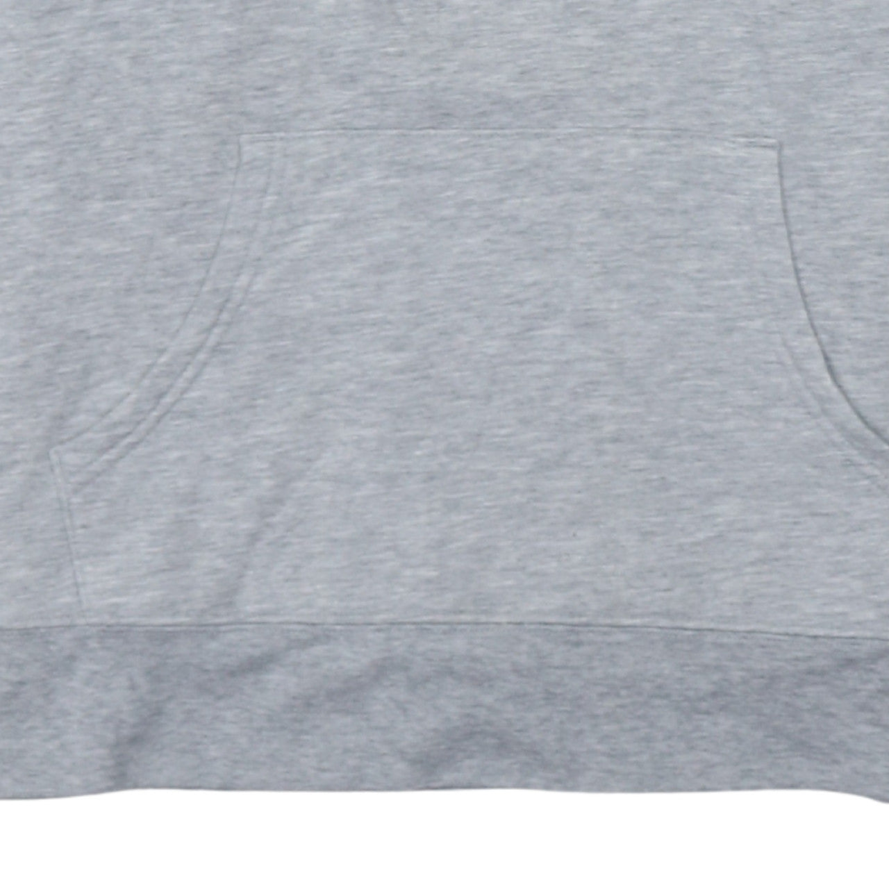 GAP Women Grey Pullover Hoodie M Logo Print Casual Cotton Blend