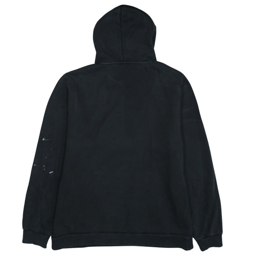 Puma Men’s Black 2XL Pullover Hoodie with Logo Print