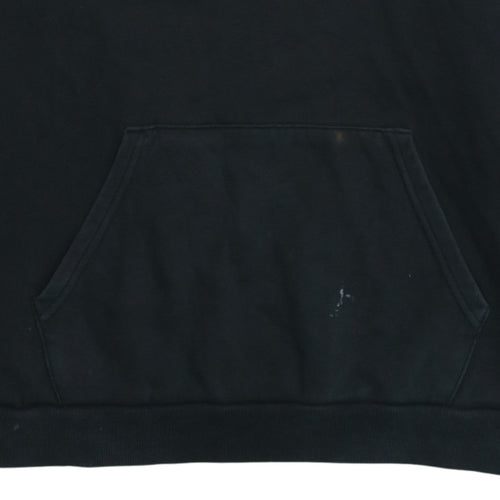 Puma Men’s Black 2XL Pullover Hoodie with Logo Print