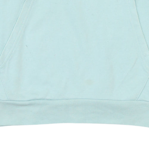 Champion Boys Blue Pullover Hoodie 13-14 Years Logo Print Hooded Sweatshirt