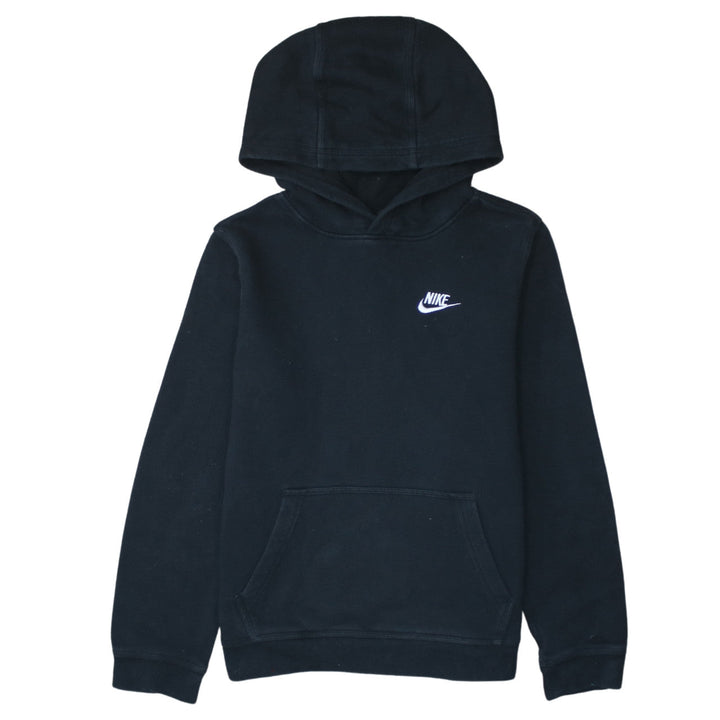 Nike Boys Black XL Pullover Hoodie Fleece Standard Fit Sweatshirt