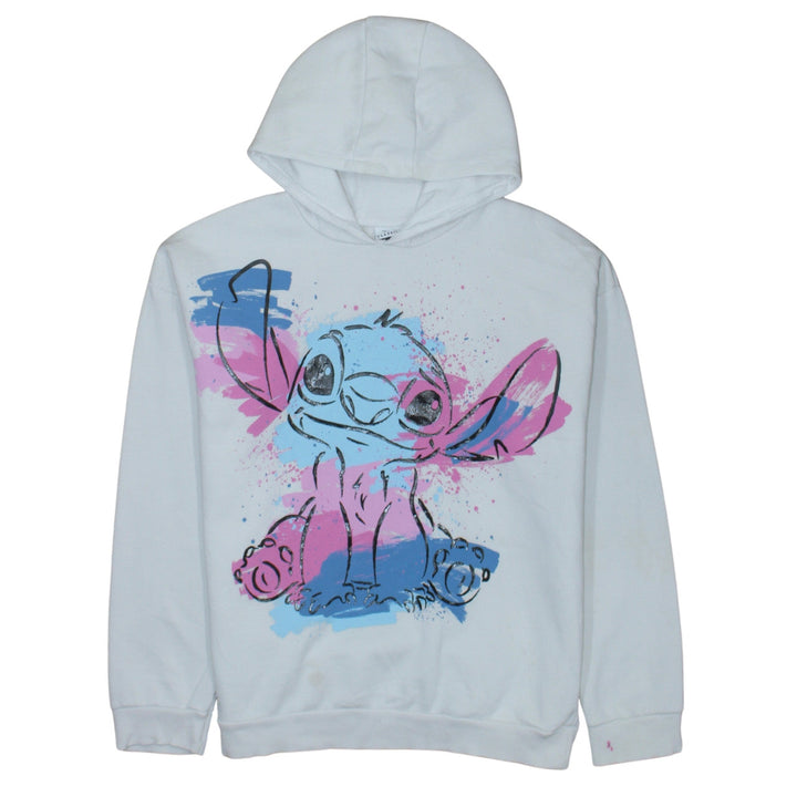 Disney Classics Girls White Stitch Pullover Hoodie 12-13 Years by George