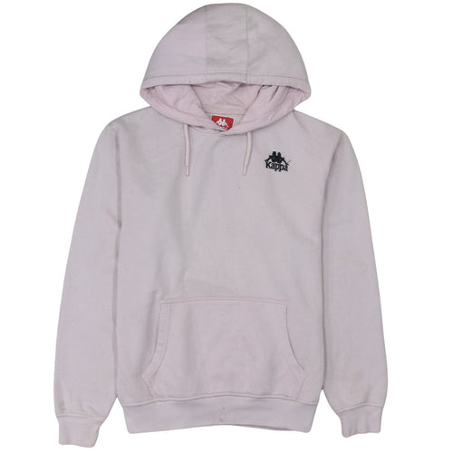 Kappa Womens Pink Hoodie Medium Pullover Logo Sweatshirt