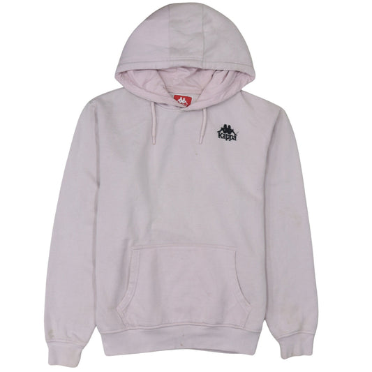 Kappa Womens Pink Hoodie Medium Pullover Logo Sweatshirt