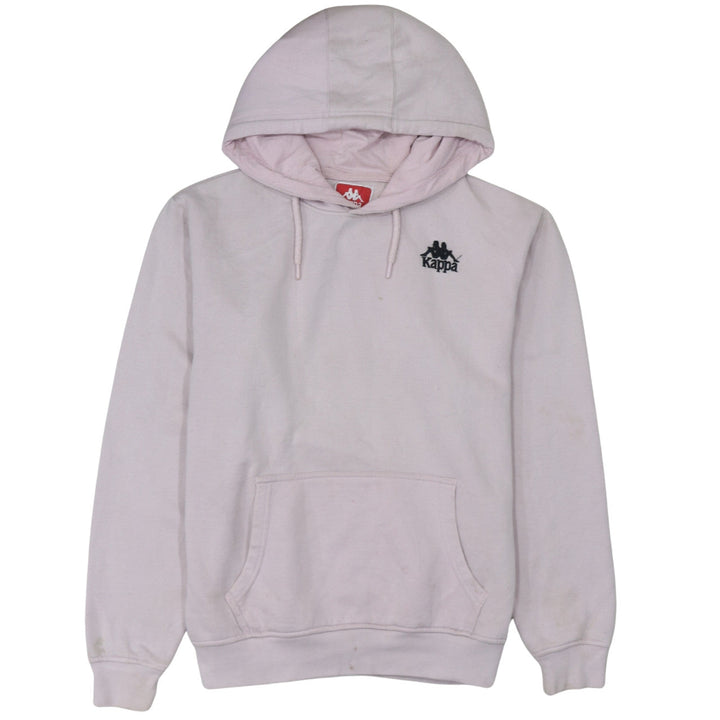 Kappa Womens Pink Hoodie Medium Pullover Logo Sweatshirt
