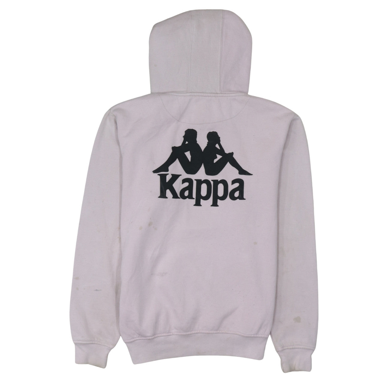 Kappa Womens Pink Hoodie Medium Pullover Logo Sweatshirt