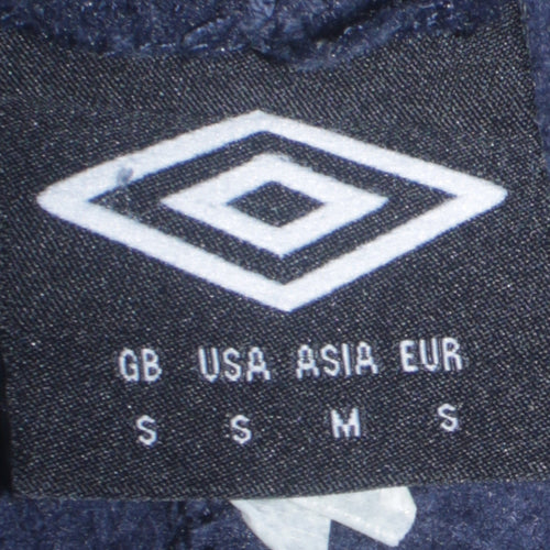Umbro Men's Blue Small Track Pants Regular Fit Activewear
